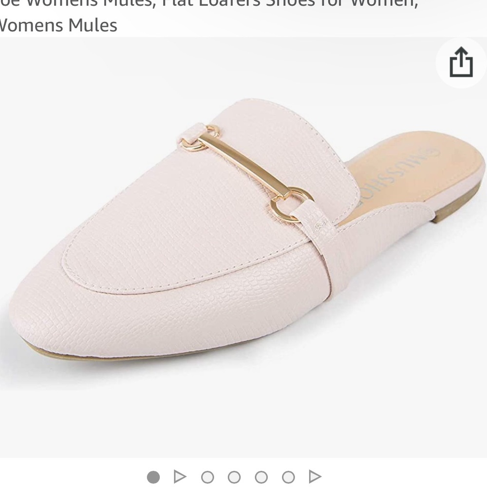 Slip on mules